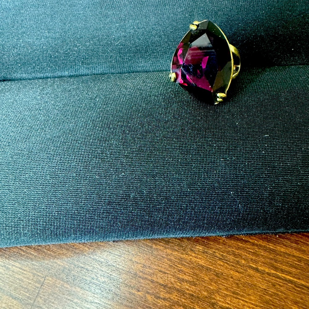 Beautiful Chloe and Isabel purple ring size 8